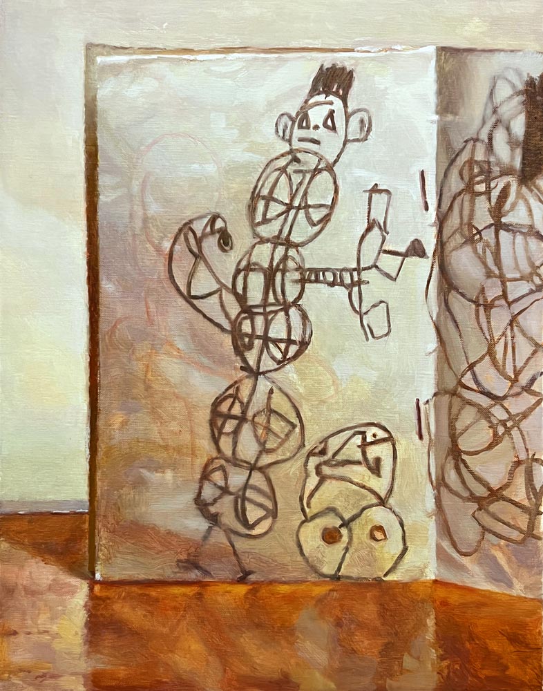 Still Life with Childhood Drawing (1971: Recoil)