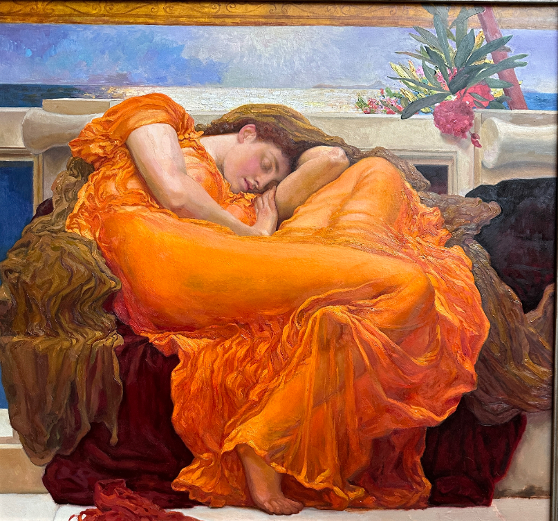 Flaming June (After Leighton)