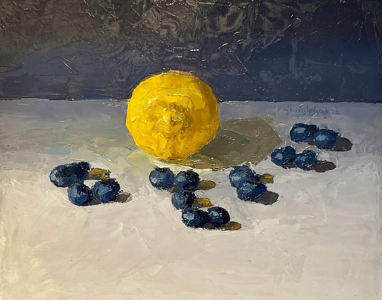Blueberries and Lemon